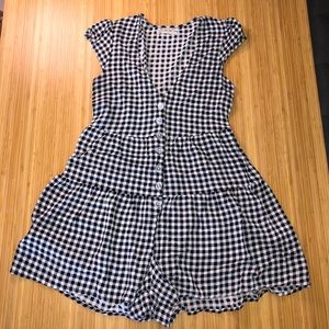 Urban Outfitters Gingham Romper